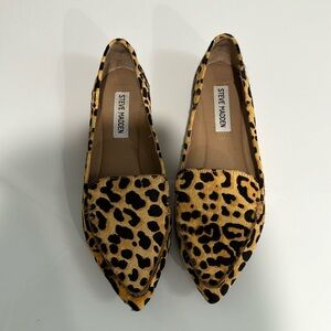 Steve Madden Leopard Flats